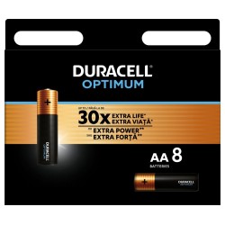 Duracell Optimum alkalická baterie 8 ks (AA)
