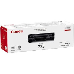 Canon originální toner CRG-725/ LBP-6100/ 6000/ 1600 stran/ Černý
