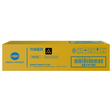 Konica Minolta TNP92K,Toner černý, pro bizhub C3120i, 6000 stran