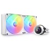 NZXT vodní chladič Kraken 280 RGB / 2x140mm fan / 4-pin PWM / LCD disp. / 6 let / bílý