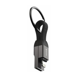 Swissten magnetický keychain kabel usb-a / lightning 9,7 cm