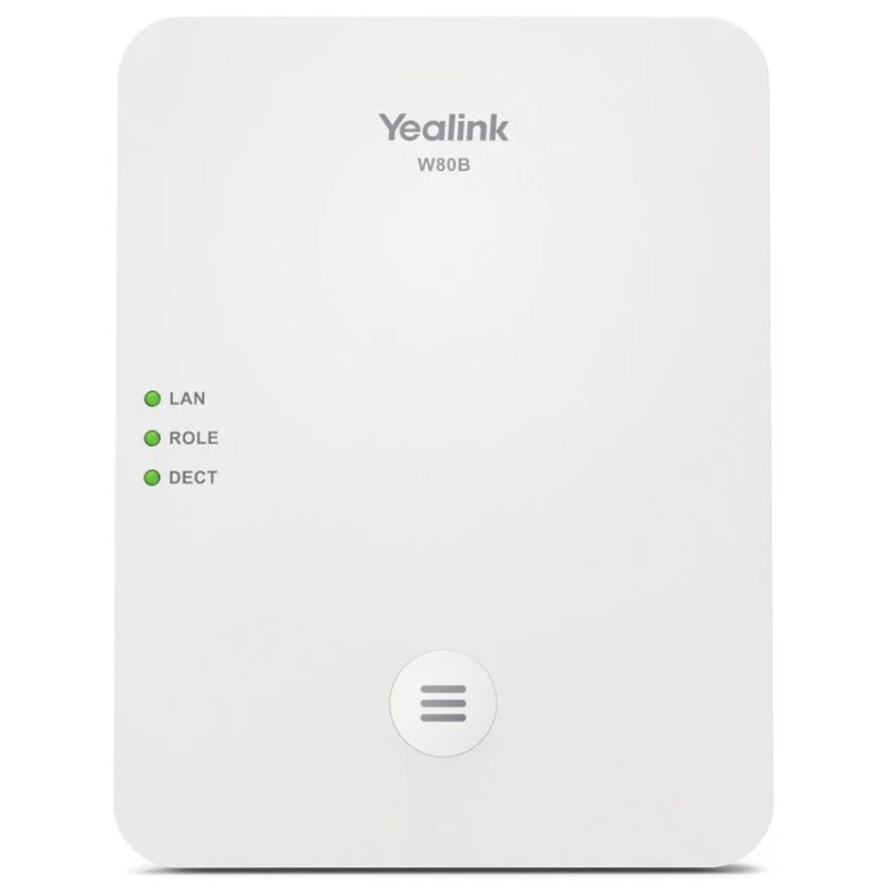 Yealink W80B, IP DECT báze, PoE, buňkové řešení, až 100 ruček