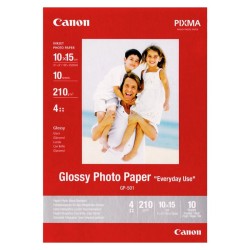 Canon fotopapír BJ MEDIA GP-501 10x15 10 listů