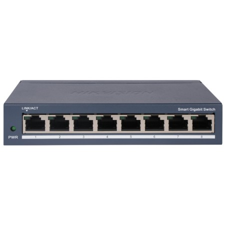 Hikvision DS-3E1508-EIV2 - Smart Switch 8x Gb port RJ-45