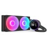 NZXT vodní chladič Kraken 280 ELITE RGB / 2x140mm RGB fan / 4-pin PWM / LCD disp. / 6 let