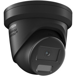 Hikvision DS-2CD2346G2H-IS2U/SL(2.8mm)BLK 4MPix IP Turret AcuSense kamera IR 30m, audio, alarm, IP67, černá