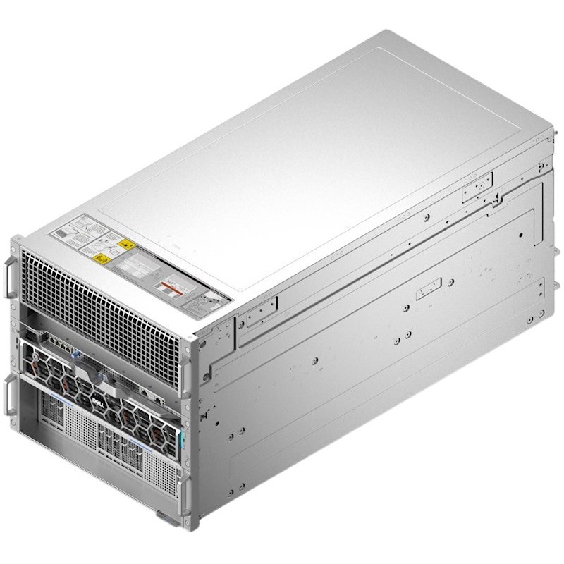 DELL PowerEdge XE9785/16xNVMe/2xEpyc 9455/2304GB/2x3.84TB NVMe/12x3200W/iDRAC Ent./8x AMD MI355X/BOSS/2x400GbE/3Y PS NBD