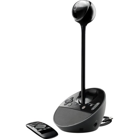 Logitech HD webkamera ConferenceCam BCC950/ 1920x1080/ USB/ Optika Carl Zeiss/ Dálkové ovládání/ Černá