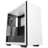 DEEPCOOL skříň CH510 WH / E-ATX / 120 mm fan / 2xUSB 3.0 / tvrzené sklo / bílá