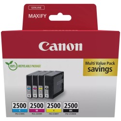 Canon inkoustová náplň PGI-2500 BK/C/M/Y MULTI Ink Value Pack
