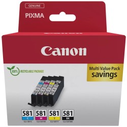 Canon inkoustová náplň CLI-581 C/M/Y/BK MULTI Ink Value Pack