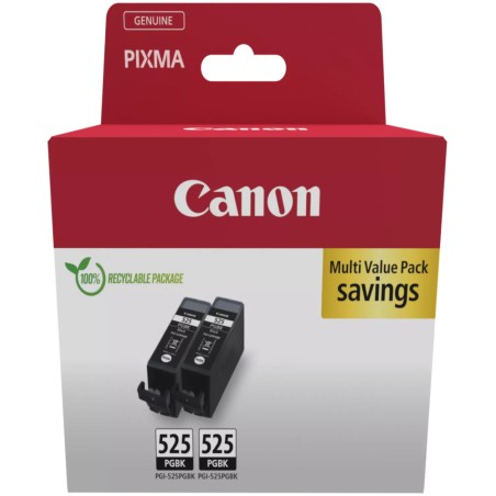 Canon inkoustová náplň PGI-525 BK TWIN BJ CRG PGI-525PG BK Twin Pack