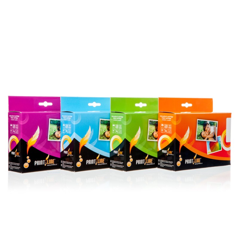 PRINTLINE kompatibilní cartridge s Canon BCi-24C / pro S200, S300, i250 / 170 stran / 16.5 ml, Color