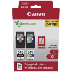 Canon inkoustová náplň PG540L/CL541XL PVP 4x6 (GP-501 50listů)
