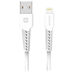 Swissten datový kabelusb/lightning bílý 1,2m (samoprodavač)