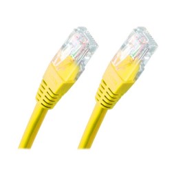 XtendLan Patch kabel Cat5e UTP 5m - žlutý