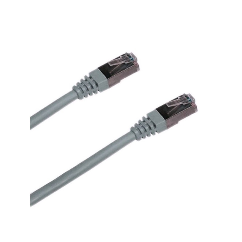 XtendLan Patch kabel Cat5e FTP 1m - šedý