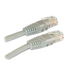 XtendLan Patch kabel Cat6 UTP 1,5m - šedý