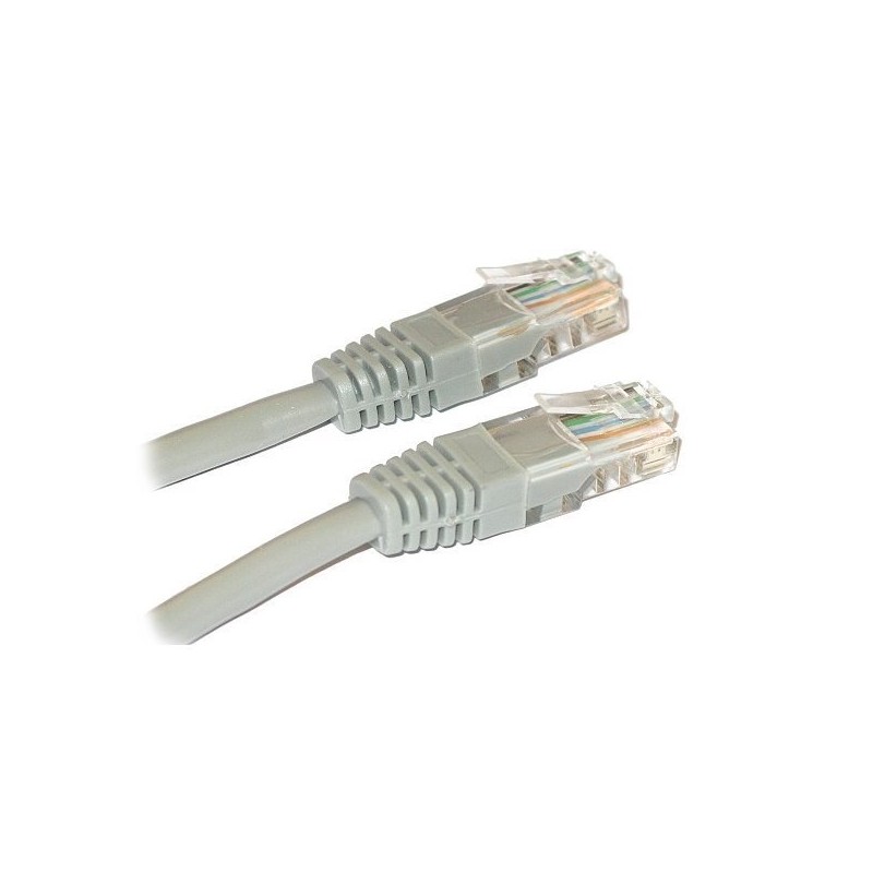 XtendLan Patch kabel Cat6 UTP 1,5m - šedý