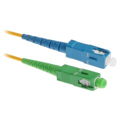 WAVERF optický patch kabel, SC(upc) -SC(apc), Singlemode, Simplex, 1m