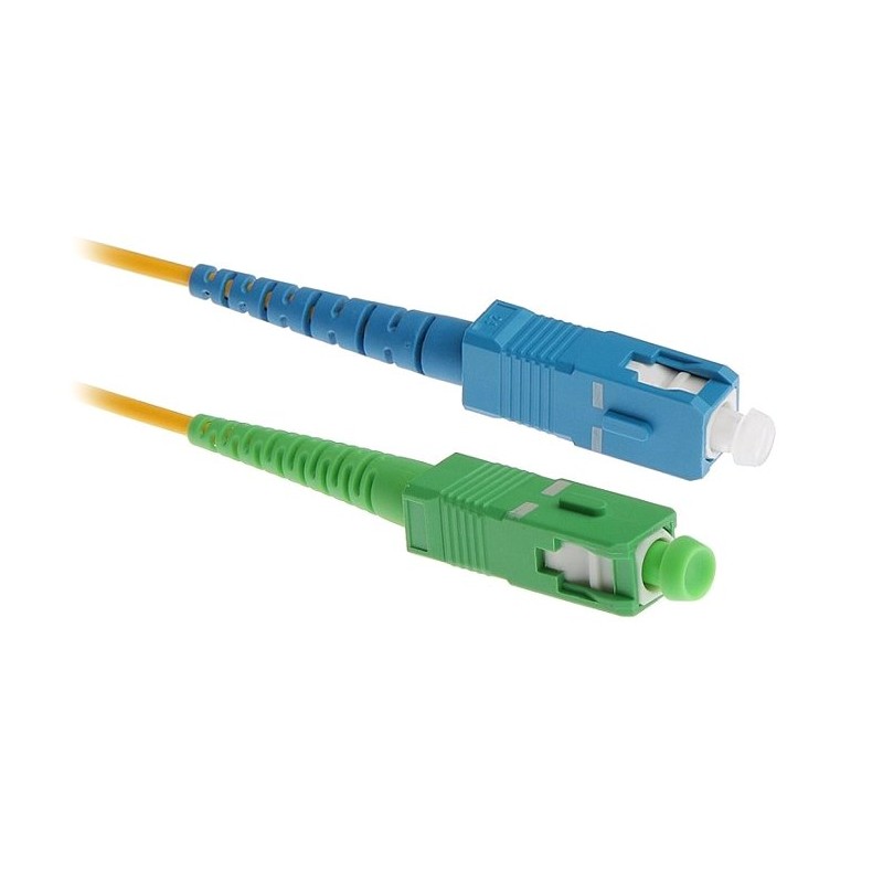 WAVERF optický patch kabel, SC(upc) -SC(apc), Singlemode, Simplex, 1m
