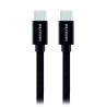 Swissten Datový Kabel Textile USB-C / USB-C 1,2 M Černý