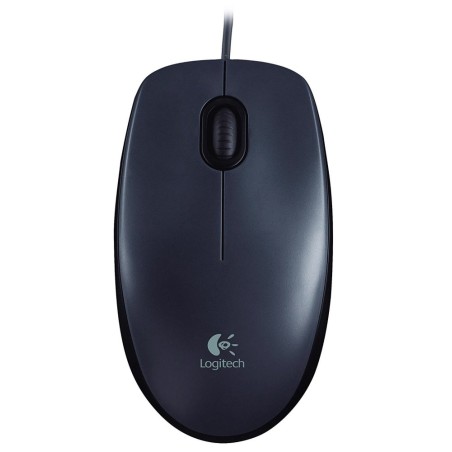 Logitech myš M90/ 3 tlačítka/ 1000dpi/ USB/ šedá