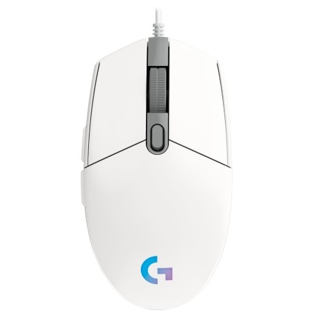 Logitech herní myš G102 LIGHTSYNC/ optická/ 6 tlačítek/ 8000dpi/ USB/ bílá