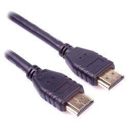 PremiumCord HDMI 2.1 High Speed + Ethernet kabel/ 8K@60Hz / zlacené konektory/ 2m/ černý
