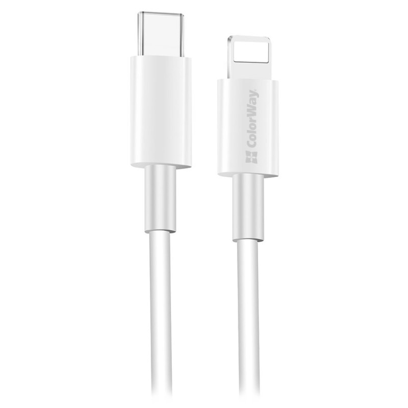 Colorway Datový Kabel Type C-Apple Lightning/ 3.0/ 1m/ Bílý